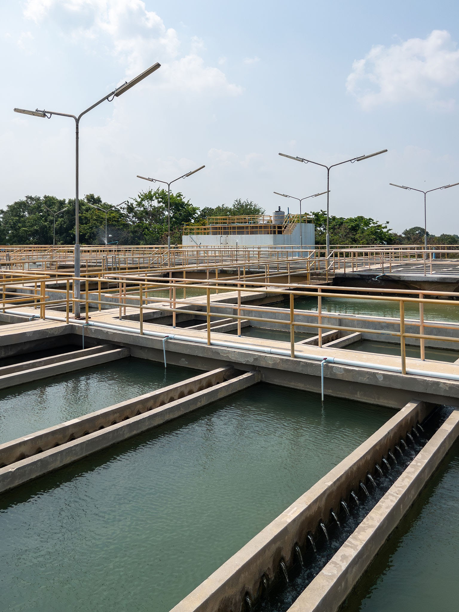 Modern water storage reservoirs and filtration structures